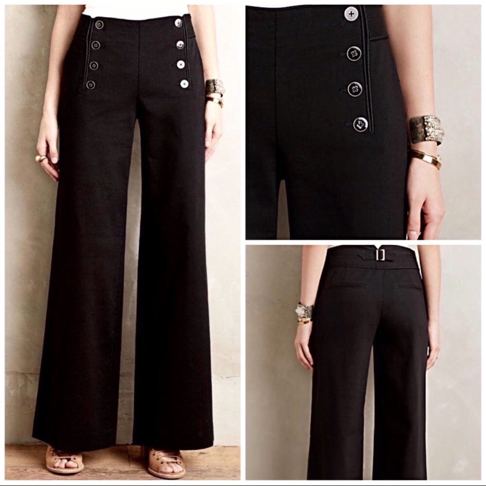 Eleveness Shipmate Sailor Wide Leg Pants